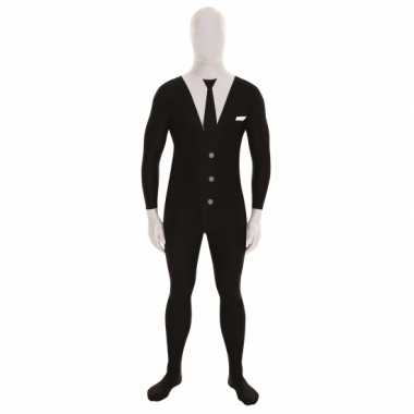 Second skin businessman zwart suit