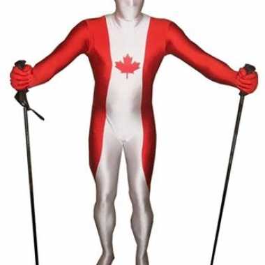 Second skin Canadese vlag suit