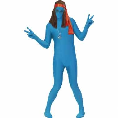 Second skin suit blauw