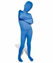 Kinder second skin blauw suit