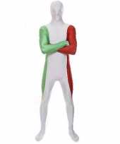 Second skin italiaanse vlag suit