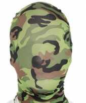 Second skin maskers camouflage suit